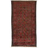 Baluch Turkman Persian Carpet 120x220 - Authentic Carpets & Kilims in Dubai