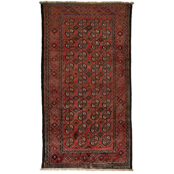 Baluch Turkman Persian Carpet 120x220 - Authentic Carpets & Kilims in Dubai