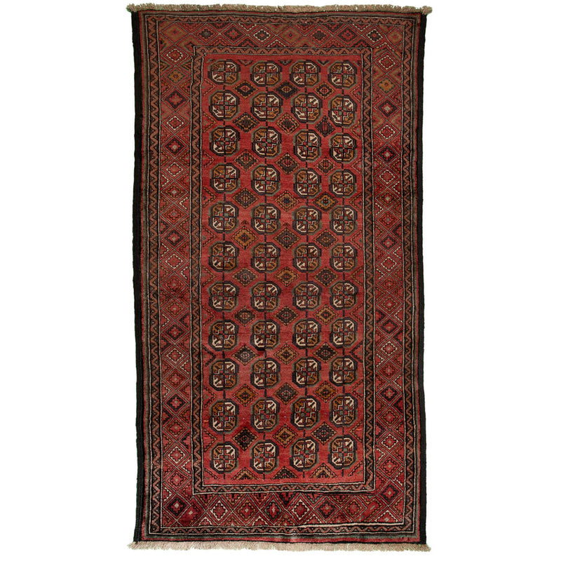 Baluch Turkman Persian Carpet 120x220 - Authentic Carpets & Kilims in Dubai