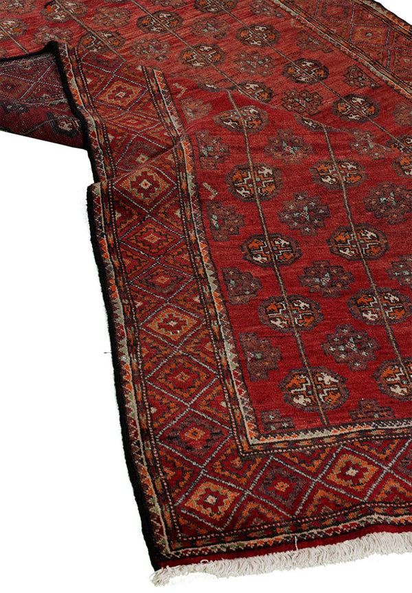 Baluch Turkman Persian Carpet 122x240 - Authentic Carpets & Kilims in Dubai