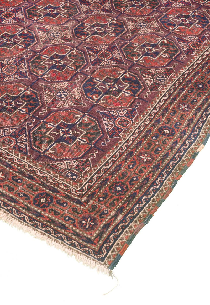 Baluch Turkman Persian Carpet 145x312 - Authentic Rugs & Kilims in Dubai