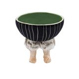 Ceramic Bowl on Feet - Tabletop Accessories & Artistic Handmade Tableware in Dubai