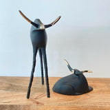 Bronze Sculptures Set - Bull Series Contemporary Sculptures by Sadegh Adham in Dubai