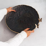 Butterfly Serving Dish - Metal Tabletop Accessories, Tableware & Home Decor in Dubai