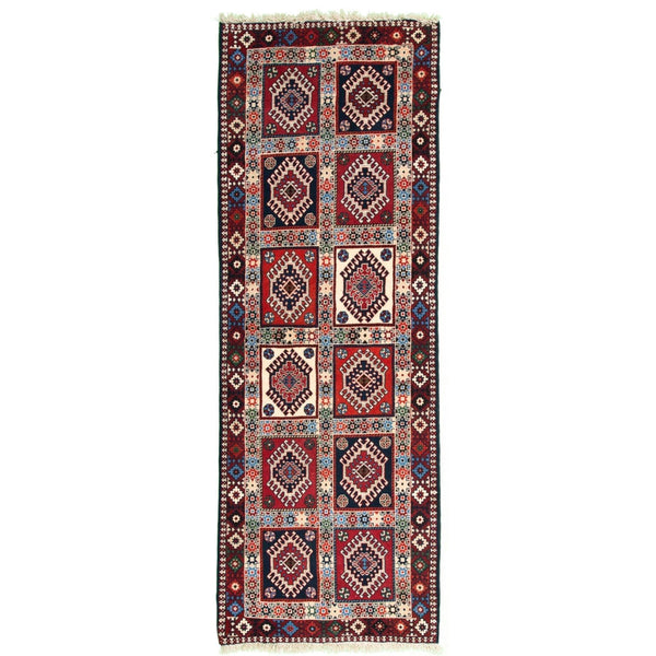 Carpet Qashqaei Four season 70x200 - Authentic Nomadic Wool Persian Rugs in Dubai