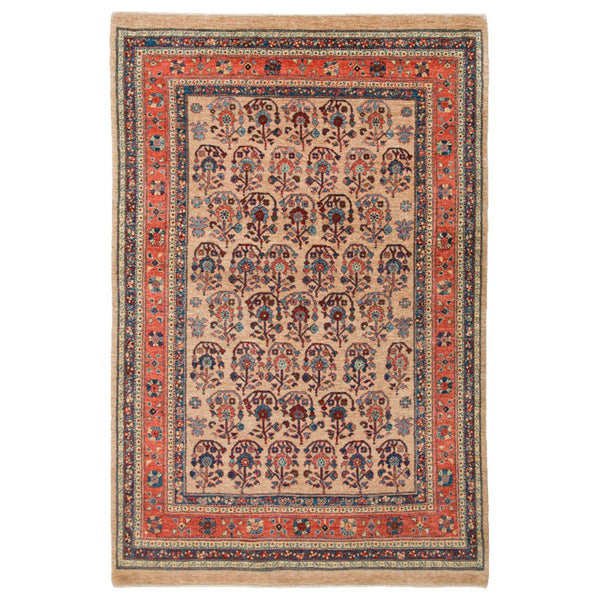 Carpet Qashqai Nomadic 123x192 - Authentic Oriental Wool Persian Rugs in Dubai