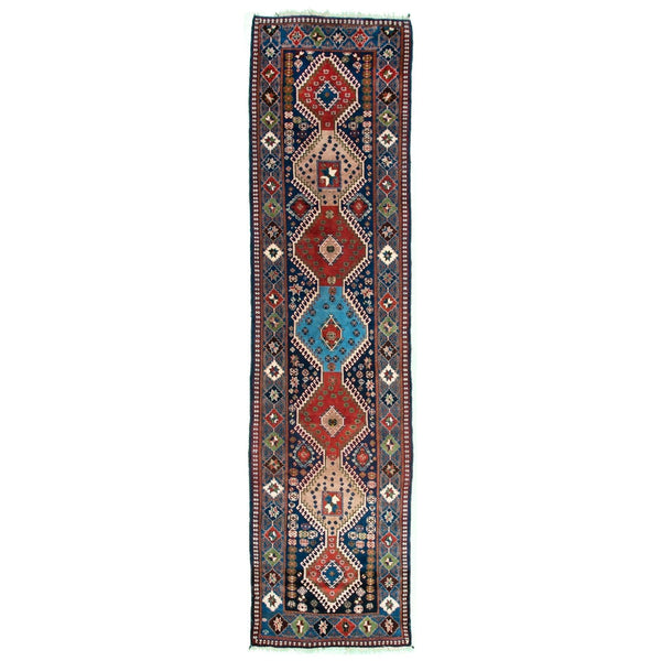 Carpet Qashqai Nomadic 82x320 - Authentic Oriental Wool Persian Rugs in Dubai