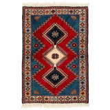 Carpet Qashqai Nomadic 83x125 - Authentic Oriental Wool Persian Rugs in Dubai