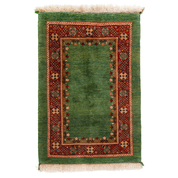 Carpet Qashqai Nomadic Royal 105x155 - Authentic Oriental Wool Persian Rugs in Dubai