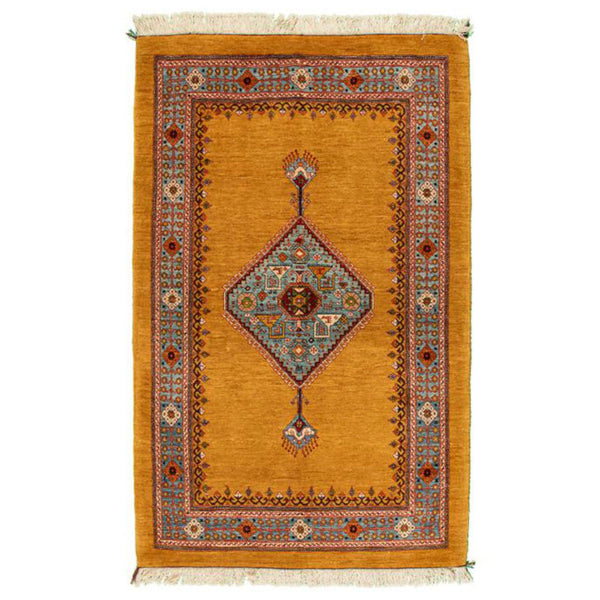 Carpet Qashqai Nomadic Royal 124x200 - Authentic Oriental Wool Persian Rugs in Dubai