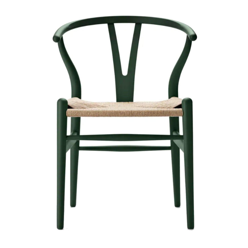 CH24 Wishbone Chair in Green - Hans Wegner Designer Office & Dining Chairs in Dubai