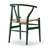 CH24 Wishbone Chair in Green - Hans Wegner Designer Office & Dining Chairs in Dubai