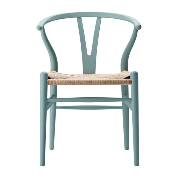 CH24 Wishbone Chair in Soft Pewter - Hans Wegner Designer Office & Dining Chairs in Dubai