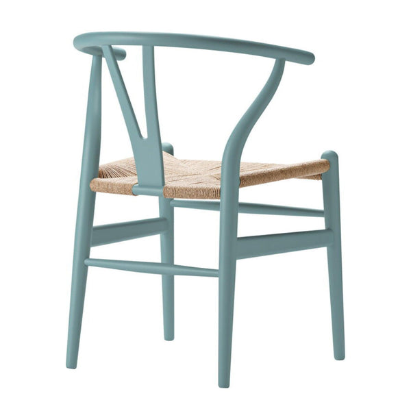 CH24 Wishbone Chair in Soft Pewter - Hans Wegner Designer Office & Dining Chairs in Dubai