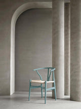 CH24 Wishbone Chair in Soft Pewter - Hans Wegner Designer Office & Dining Chairs in Dubai