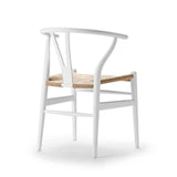 CH24 Wishbone Chair in White - Hans Wegner Designer Office & Dining Chairs in Dubai