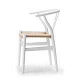 CH24 Wishbone Chair in White - Hans Wegner Designer Office & Dining Chairs in Dubai