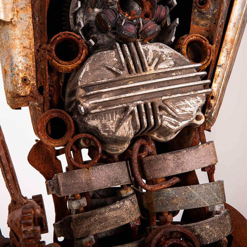 Recycled Metal Sculpture, Contemporary Scrap Metal Statues & Artworks