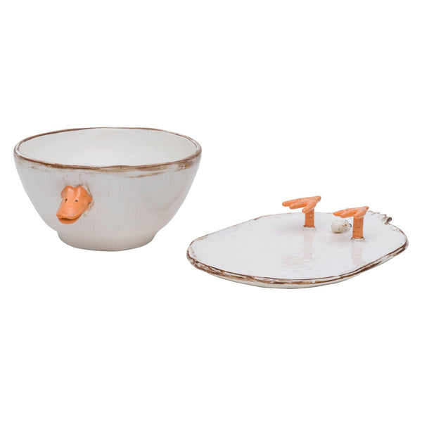 Duck Ceramic Serving Set - Handmade Tabletop Accessories & Tableware Dubai