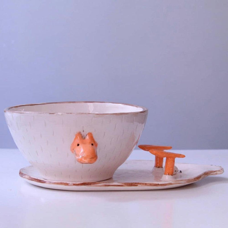 Duck Feet Ceramic Serving Dish - Circus Pottery, Handmade Tabletop Accessories Dubai