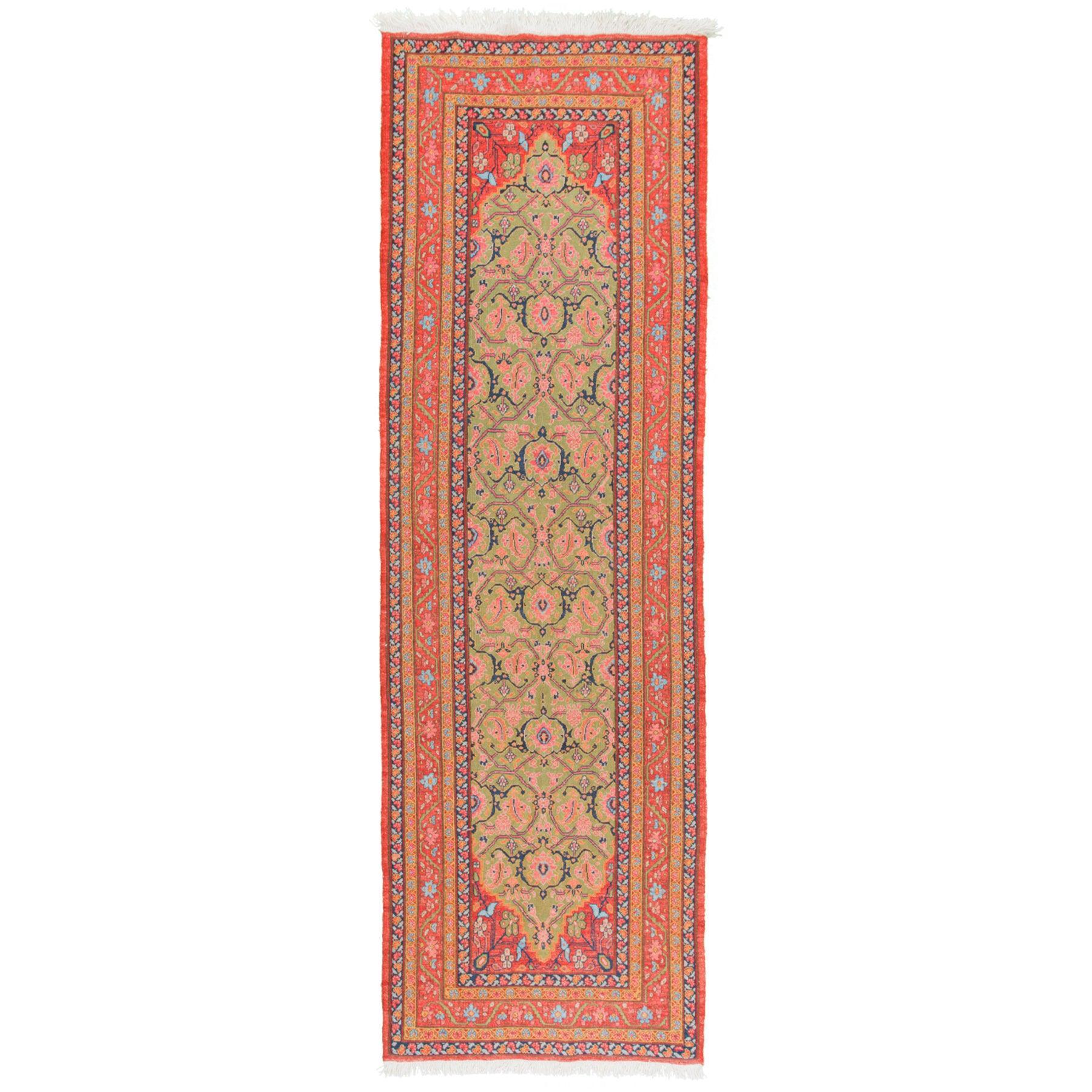 Elyar Kilim Morvaridbaf Persian Carpet Wool 90x290, Authentic Vintage Rugs & Kilims in Dubai