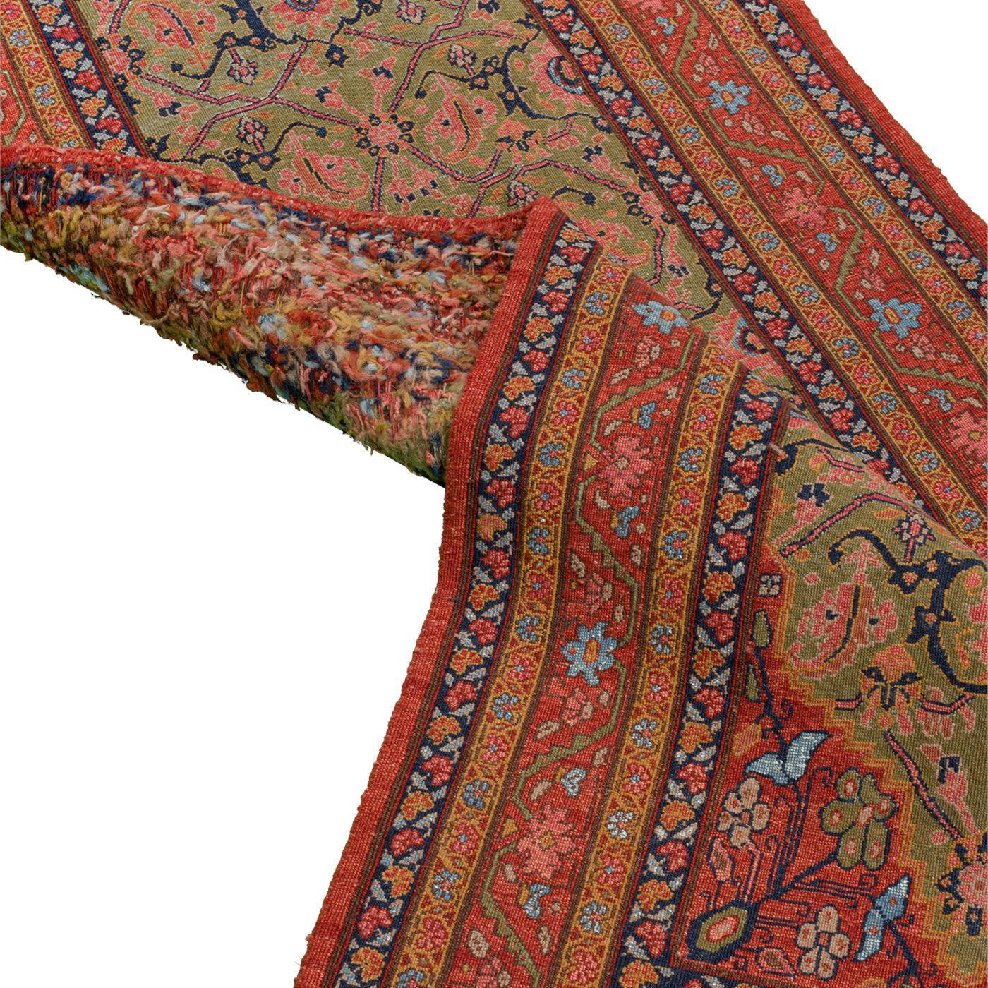 Elyar Kilim Morvaridbaf Persian Carpet Wool 90x290, Authentic Vintage Rugs & Kilims in Dubai
