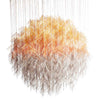 Sphere Mixed Media Sculpture, Hanging Installation Art By Diana Beltrán