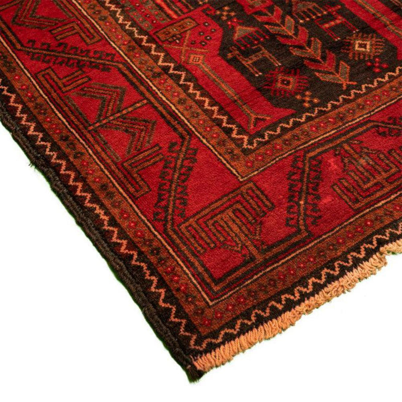 Red Baluch Nomadic Carpet - Handmade Authentic Persian Carpets & Kilims in Dubai