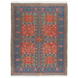 Four Season Kilim Morvaridbaf Persian Carpet Wool 142x180, Authentic Vintage Rugs & Kilims in Dubai