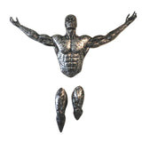 Free Man Hyperreal Human Sculpture - Visual Arts & Fiberglass Mixed Media Sculptures in Dubai