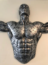 Free Man Hyperreal Human Sculpture - Visual Arts & Fiberglass Mixed Media Sculptures in Dubai