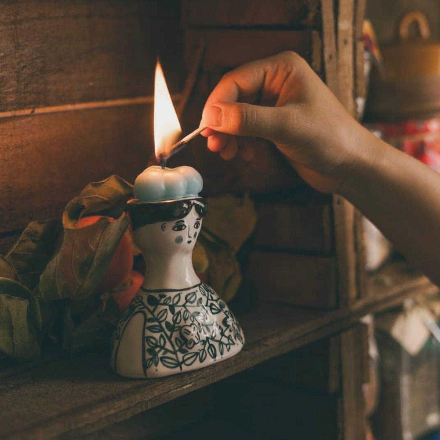 Goli Ceramic Candle Holder - Handmade Home Decor & Artistic Tableware Dubai