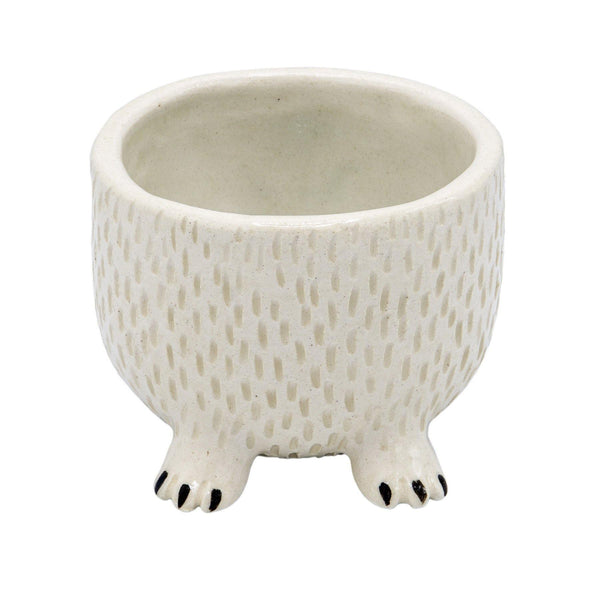 Hedgehog Ceramic Dip Bowl, Tabletop Accessories, Artistic Handcrafted Tableware in Dubai