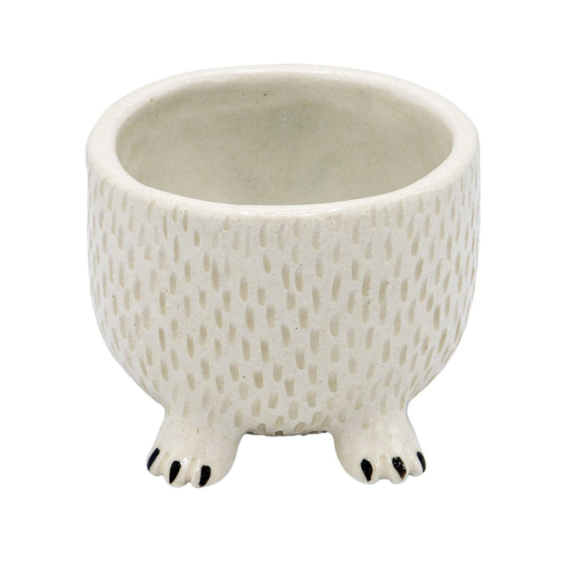 Hedgehog Ceramic Dip Bowl, Tabletop Accessories, Artistic Handcrafted Tableware in Dubai