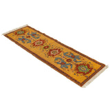 Heriz Abbasi Soumak Table Runner Wool 63x200 - Authentic Nomadic Rugs & Kilims in Dubai