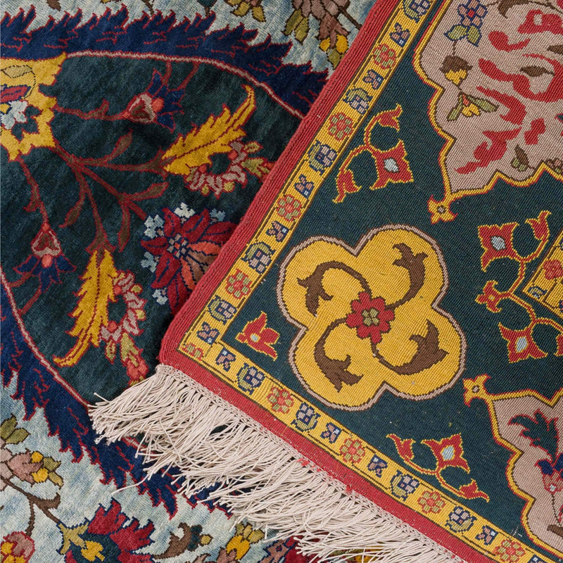 Hezardastaan Silk Heriz Carpet, Persian Rugs in Dubai