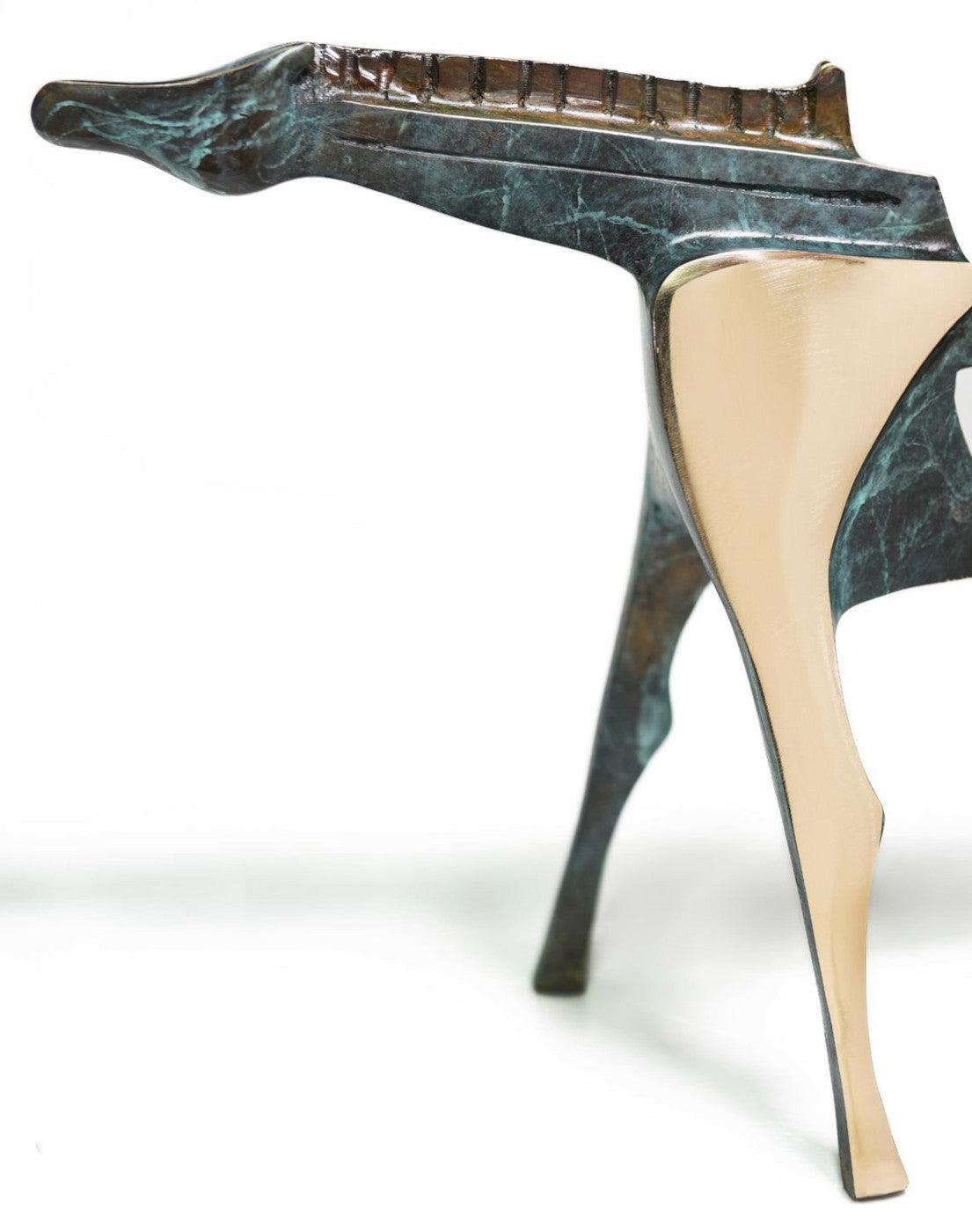 Horse Series Bronze Sculpture - Contemporary Collectible Horse Statues By Sadegh Adham in Dubai