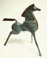 Horse Series Bronze Sculpture - Contemporary Collectible Statues By Sadegh Adham in Dubai