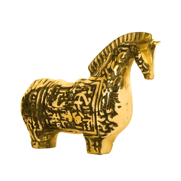 Calligraphy Bronze Sculpture - Horse Series Contemporary Sculptures by Sadegh Adham in Dubai