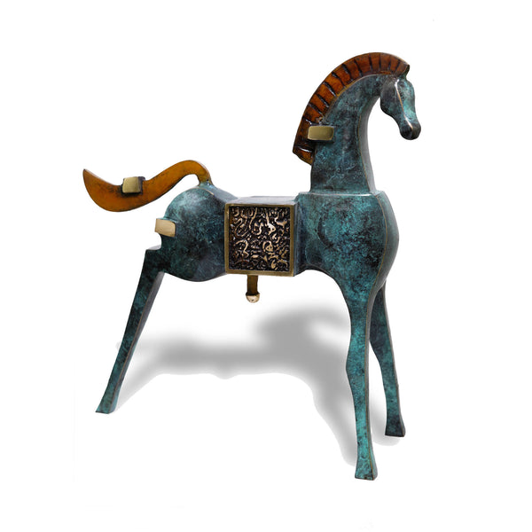 Horse Series Bronze Sculpture By Sadegh Adham