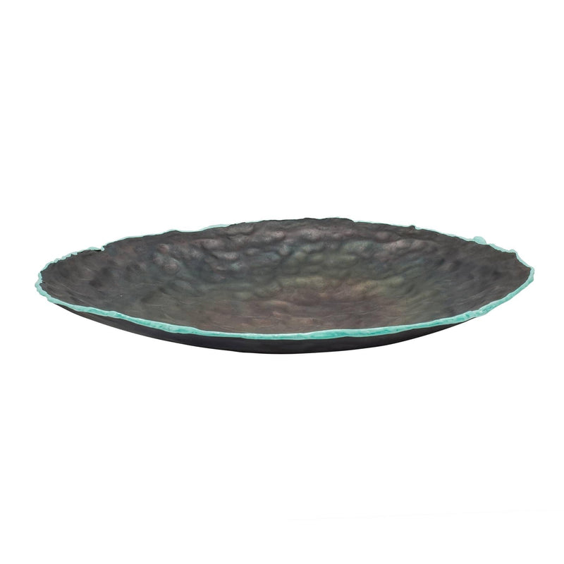 Ironic Metal Serving Dish - Metal Tabletop Accessories, Tableware & Home Decor in Dubai