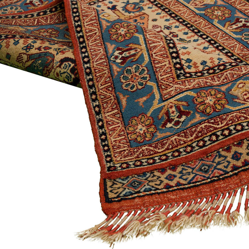 Khorasan Figurative Persian Carpet 78x106 - Nomadic Rugs & Kilims in Dubai