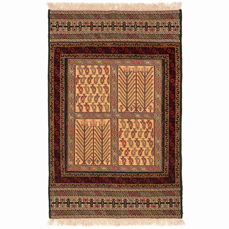 Khorasan Four Season Persian Kilim Carpet 100x160 - Wool Rugs & Kilims Dubai