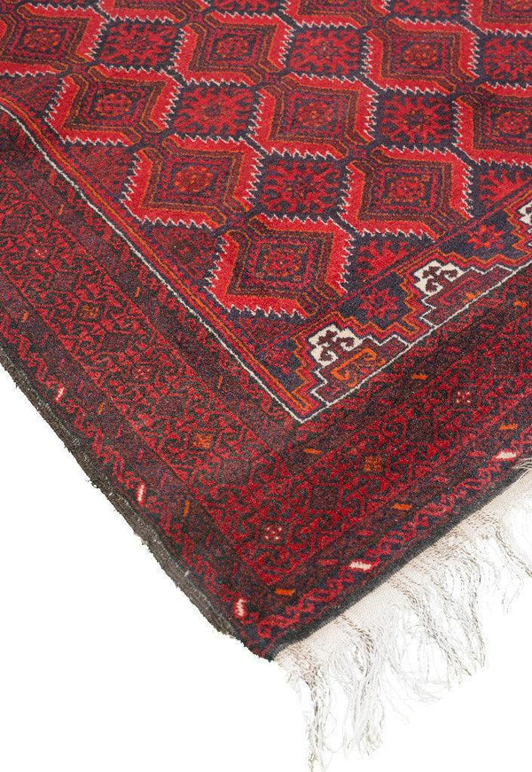 Red Khorasan Nomadic Persian Carpet - Authentic Oriental Wool Rugs & Kilims in Dubai