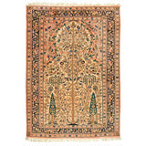 Khorasan Tree Of Life Carpet - Persian Nomadic Silk & Wool Rugs & Kilims in Dubai