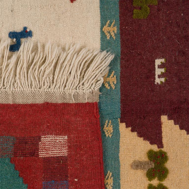 Kilim Carpet Qashqai Nomadic - Authentic Oriental Wool Persian Rugs in Dubai