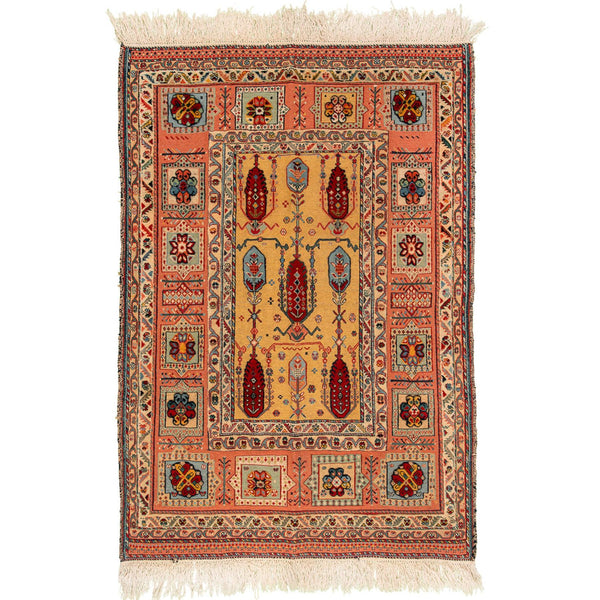 Kilim Carpet Sirjan Four Season 120x180  - Authentic Nomad Wool Persian Rugs in Dubai