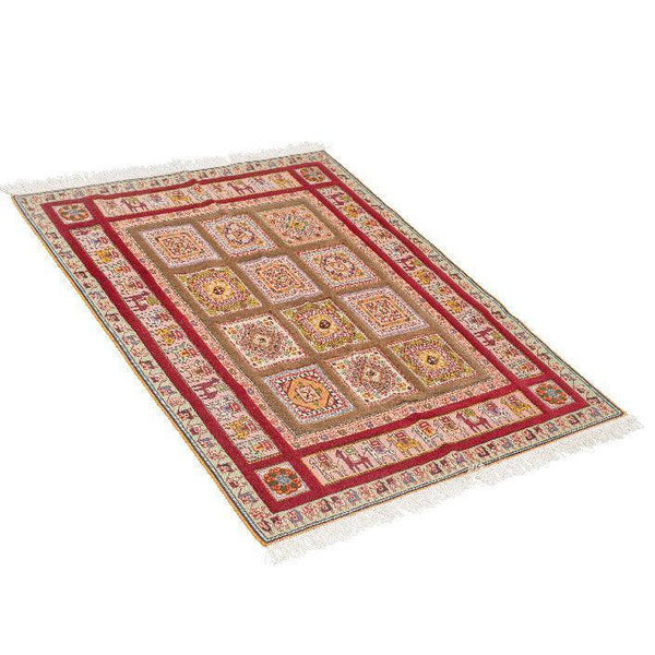 Kilim Carpet Sirjan Four Season - Authentic Nomad Wool Persian Rugs in Dubai
