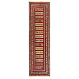 Kilim Carpet Sirjan Moharamat 90x320 - Authentic Nomadic Wool Persian Rugs in Dubai