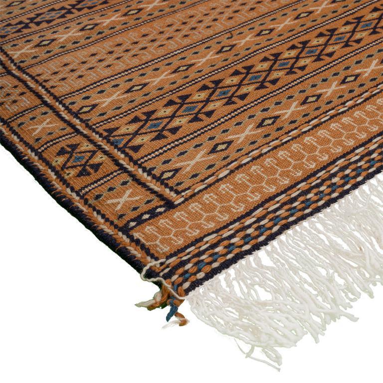 Copper Kilim Khorasan Moharamat Nomadic - Authentic Oriental Wool Persian Rugs in Dubai